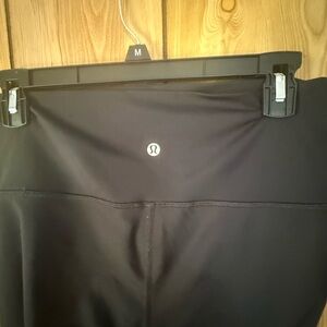 Lululemon Black High-Rise Leggings – Size 10